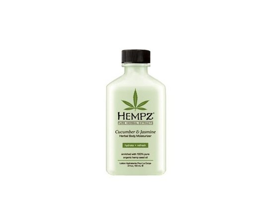 Hempz Cucumber Jasmine Herbal Moisturizer Зволожуюче молочко для тіла з огірків і Жасмином, фото 