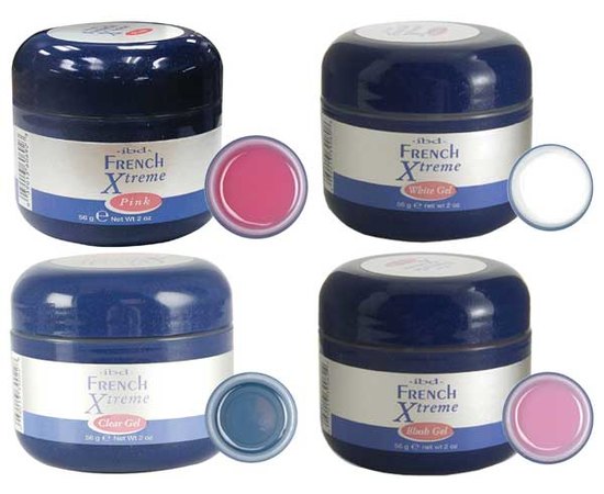 IBD French X-treme Builder Gel White Яскраво-білий конструює гель, фото 