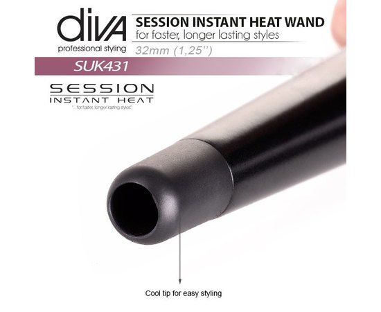 Плойка для волосся Diva Session 32 мм wand, фото _ab__is.image_number.default