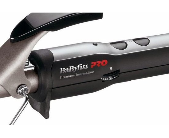 Плойка для волосся BaByliss PRO Titanium Tourmaline Program BAB2173TTE, 25 mm, фото 
