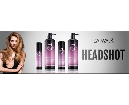 Восстанавливающий шампунь для химически поврежденных волос Tigi Catwalk Headshot Shampoo, изображение 4 Восстанавливающий шампунь для химически поврежденных волос Tigi Catwalk Headshot Shampoo, изображение 4