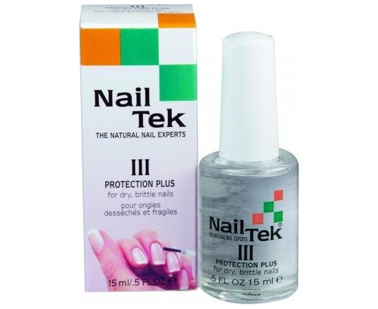 Защита для сухих и хрупких ногтей Nail Tek Protection Plus III, 15 ml, изображение 2