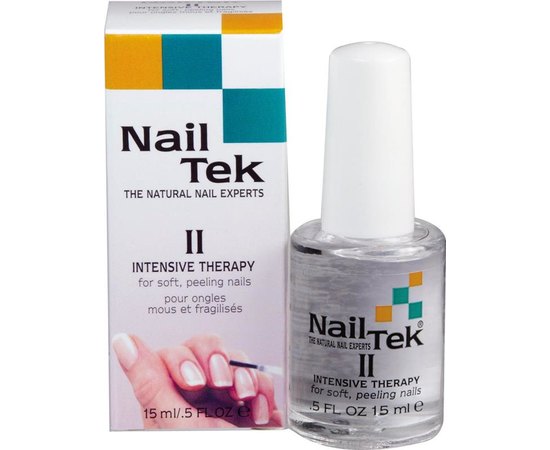 Nail Tek Intensive Therapy II Інтенсивна терапія для м'яких, нігтів, що шаруються, 15 ml, фото 