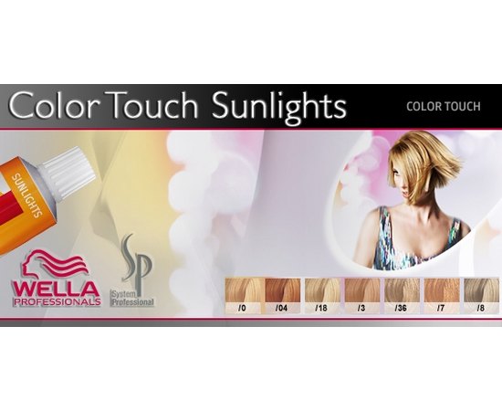 Краска с осветляющим тонированием  Wella Professionals COLOR TOUCH Sunlights, 60 ml