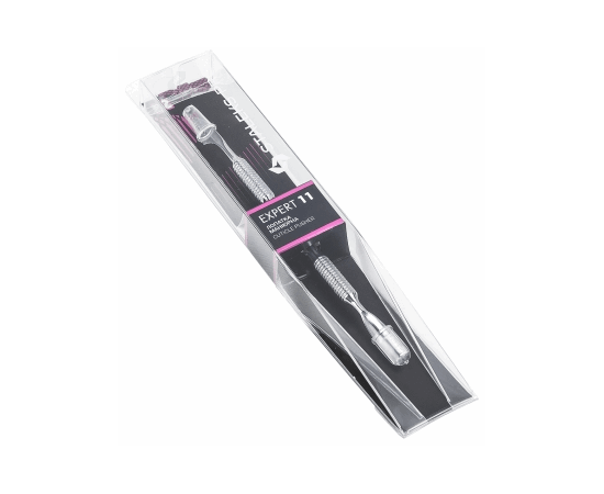 Лопатка маникюрная, прямоугольный пушер+топорик Staleks Pro Expert 11 Type 2, изображение 2