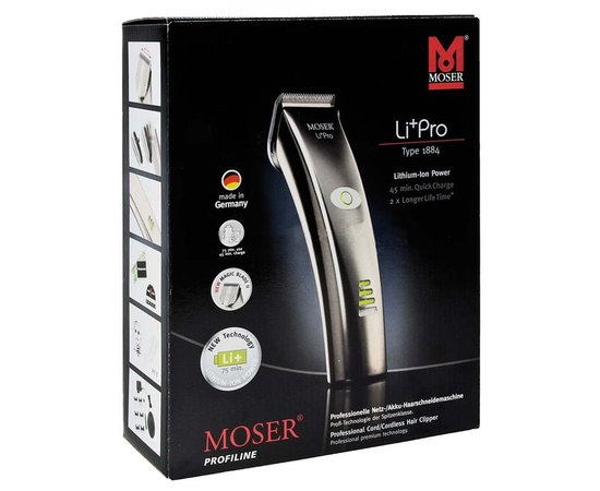 Машинка для стрижки волос Moser 1884-0050 Li+Pro