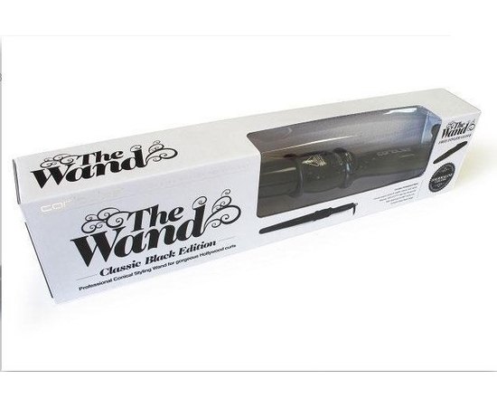 Corioliss Glamour Wand Black Gloss Плойка Гламурна паличка Чорний Глянець, фото 