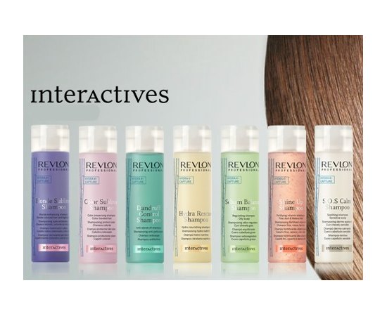 Шампунь нежный и успокаивающий Revlon Professional Interactives S.O.S Calm Shampoo, 250 ml