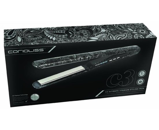 Corioliss C3 Silver Paisley Стайлер Срібний Пейслі, фото _ab__is.image_number.default