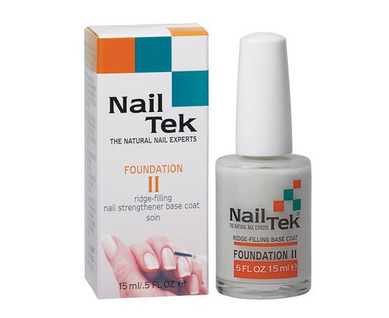 Укрепляющее средство для выравнивания поверхности ногтей Nail Tek Foundation II, 15 ml, изображение 2