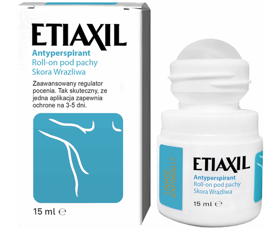 Антиперспирант для чувствительной кожи, синий Etiaxil Antiperspirant for Sensitive Skin, 15 ml, изображение 2 Антиперспирант для чувствительной кожи, синий Etiaxil Antiperspirant for Sensitive Skin, 15 ml, изображение 2
