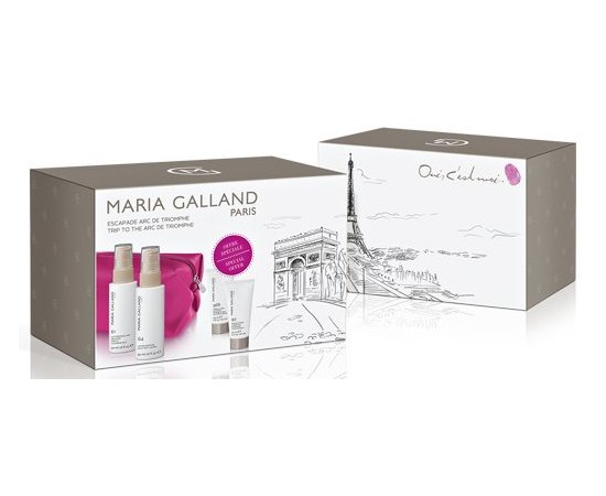 Дорожный набор Увлажнение и питание Maria Galland Hydration travel set, изображение 3