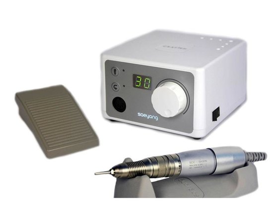 Фрезер для маникюра K35 с ручкой SH30N 30000 об/мин Saeyang K35, изображение 7