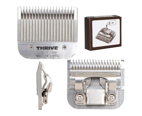 Машинка для стрижки THRIVE 808-3++ PRO + AK900 + ножи ( 3 мм)