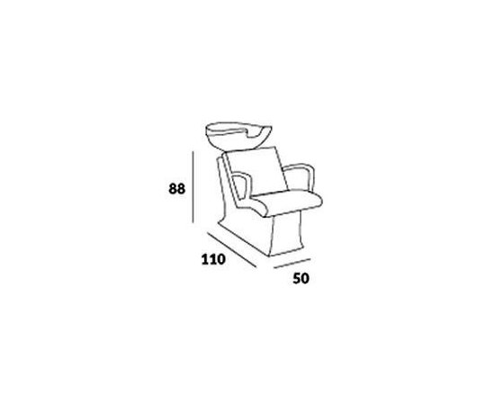Мойка парикмахерская Ayala Lady Y Godot, изображение 6