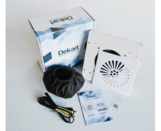 Markson Витяжка для манікюрного столу Dekart 4 (біла), фото _ab__is.image_number.default