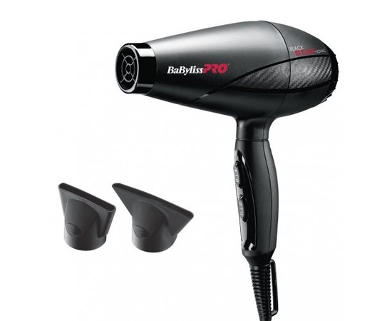 Фен для волос BaByliss PRO Black Star Ionic BAB6250IE, 2200 W, изображение 2