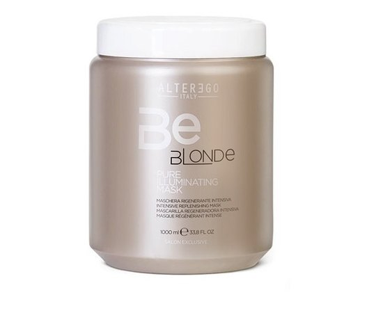 Маска иллюминирующая для светлых волос Alter Ego Be Blonde Pure Illuminating Mask, изображение 2