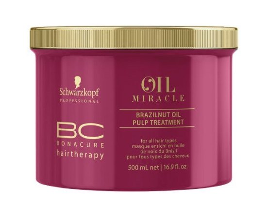Маска с маслом бразильского ореха Schwarzkopf Professional Oil Miracle Brazilnut Oil Pulp Treatment, изображение 2