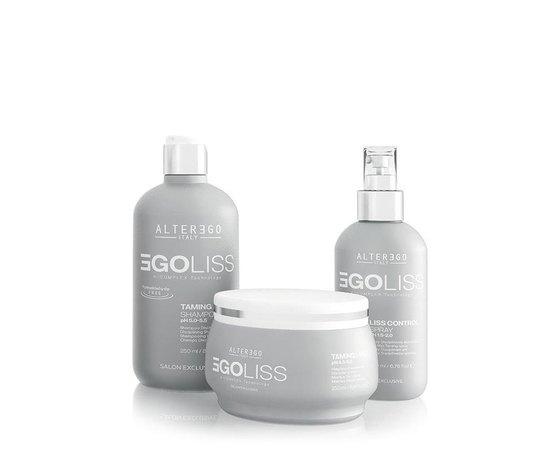 Набор для домашнего ухода Alter Ego Liss Discipline Frizz-Control Treatment, изображение 2