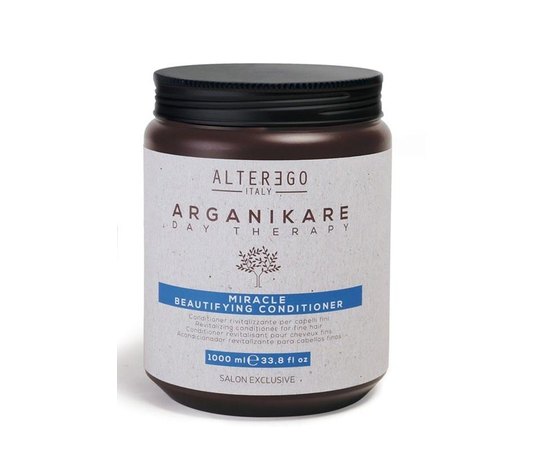 Омолаживающий кондиционер для тонких волос Alter Ego Arganikare Miracle Beautifying Conditioner, изображение 2