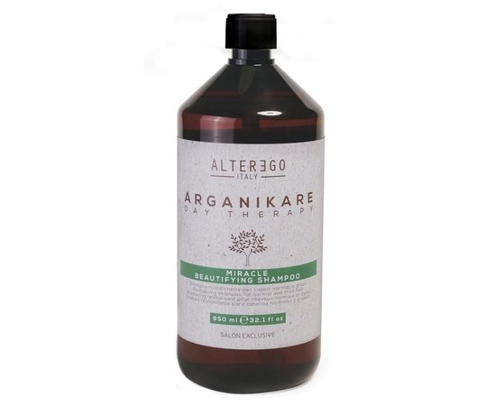 Омолаживающий шампунь для нормальных и толстых волос Alter Ego Arganikare Miracle Beautifying shampoo for normal to thick hair, изображение 2