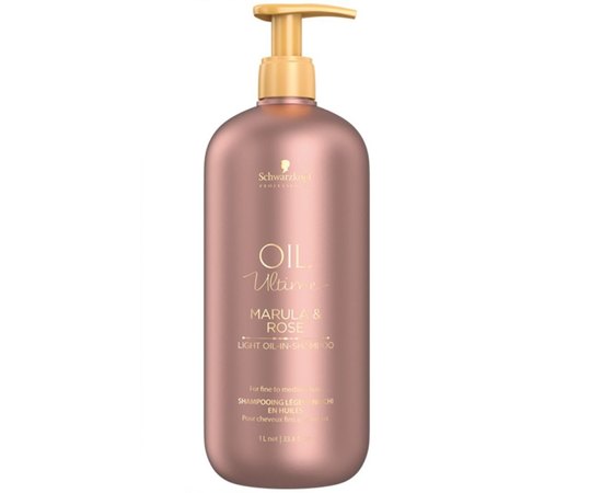 Schwarzkopf Professional Oil Ultime Light Marula & Rose Oil-in-Shampoo Шампунь для тонких і нормального волосся, фото _ab__is.image_number.default