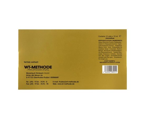 Средство против интенсивного выпадения волос Плацент Формула, 6x10 ml, изображение 5