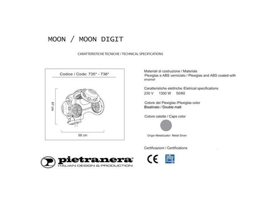 Климазон парикмахерский Pietranera Moon Digit, изображение 4