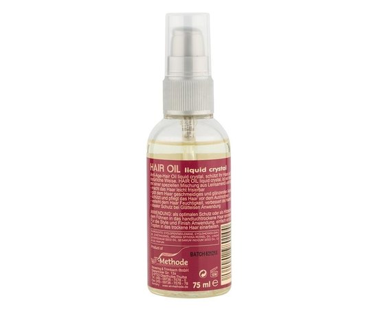 Масло для восстановления и омоложения волос Placen Formula Anti Age Hair Oil Liquid Crystal, 75 ml, изображение 4