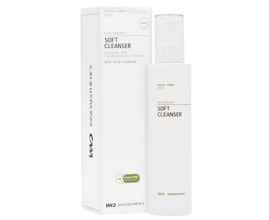 Очищающая пена мягкая Innoaesthetics Inno-Derma Soft Cleanser, 200 ml