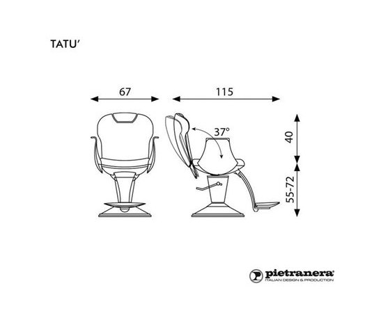Pietranera Крісло клієнта TATU 'OPTIMA, фото _ab__is.image_number.default