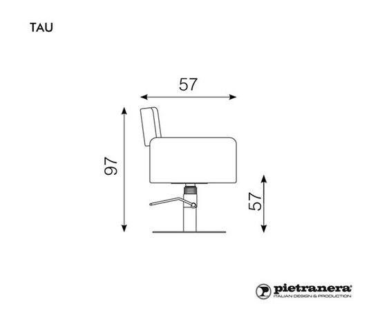 Pietranera Крісло клієнта TAU, фото 