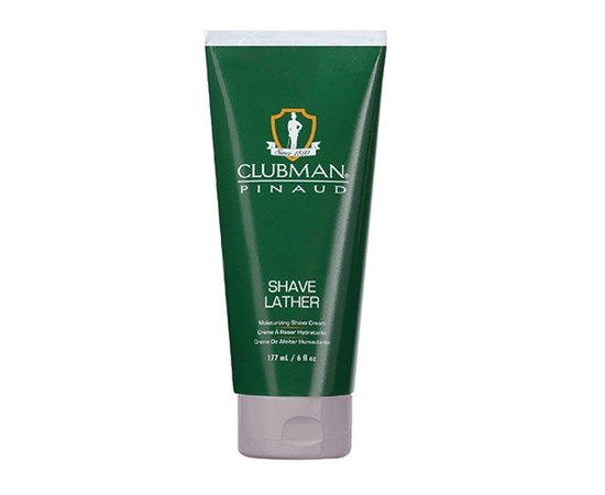 Пена для бритья Clubman leather cream, 177 ml