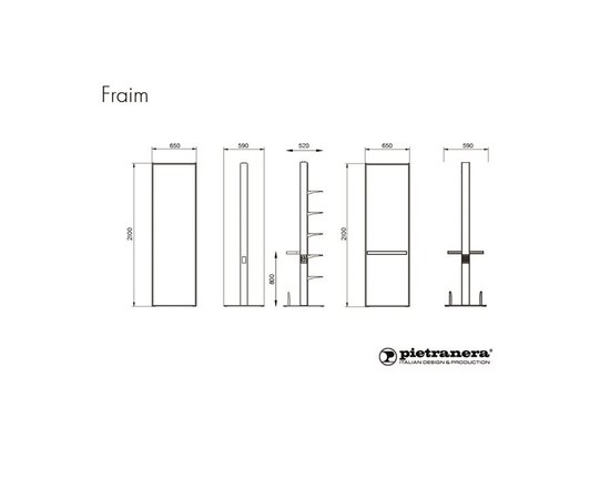 Pietranera Робоче місце перукаря FRAIM, фото _ab__is.image_number.default