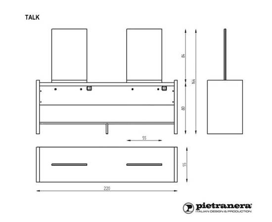 Pietranera Робоче місце перукаря TALK, фото _ab__is.image_number.default