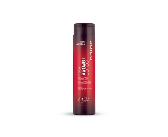 Шампунь оттеночный красный Joico Color infuse red shampoo, 300 ml