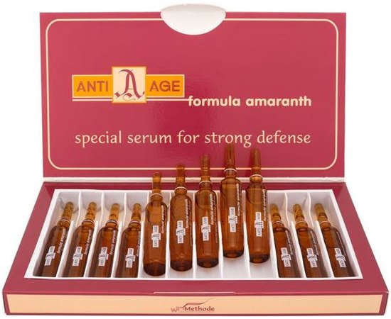 Средство для восстановления и омоложения волос Плацент Формула Placen Formula Anti Age Formula Amaranth, 12 амп