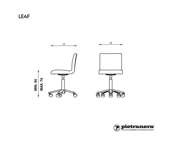 Стул мастера  Pietranera Leaf, изображение 2