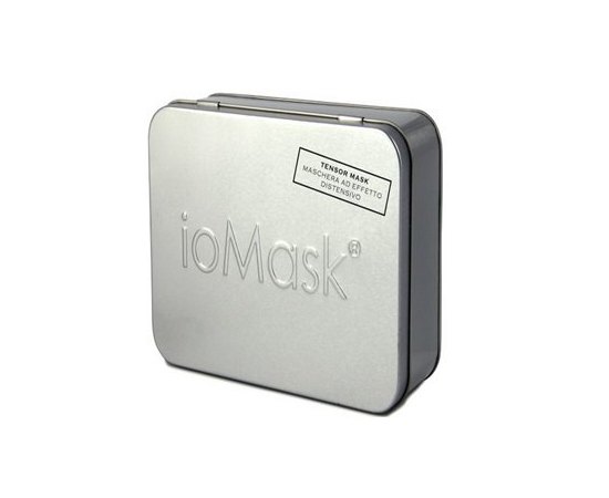 Mastelli iOMask Tensor Mask Тонізуюча маска на нетканій основі для обличчя та шиї, 5 шт + 100 мл, фото 