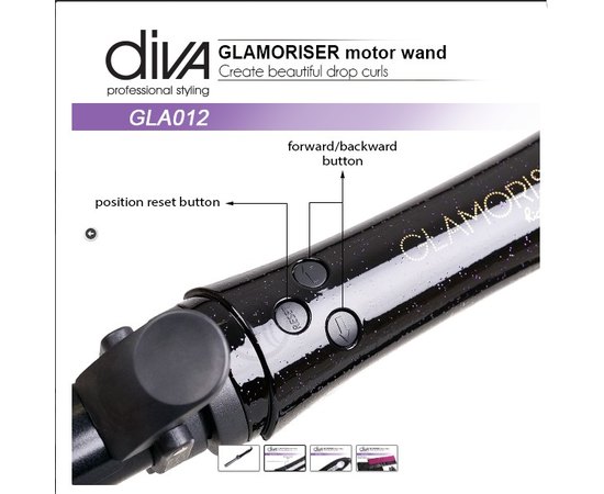 Плойка для волосся Diva Glamoriser Autocurler Motor Wand, фото _ab__is.image_number.default