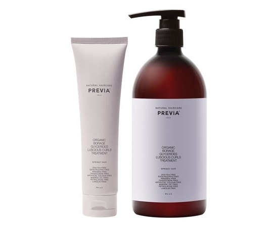 Уход для восхитительных локонов Previa Borage Glycerides Luscious Curls.