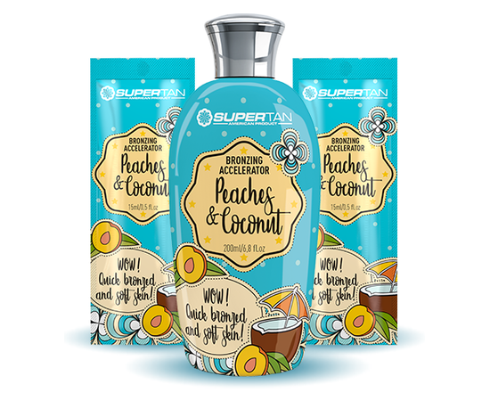 Бронзатор для солярия SuperTan Peaches Coconut & Cream, изображение 6