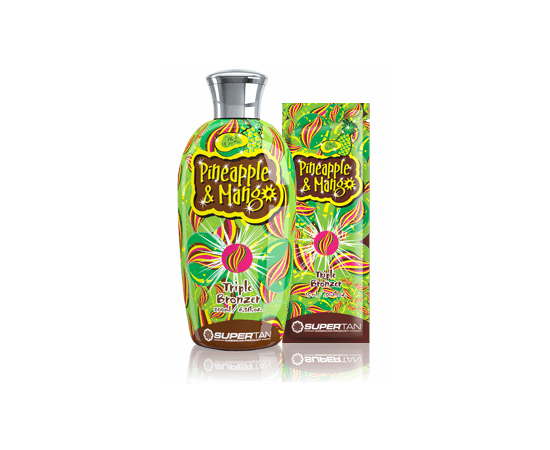Лосьон с бронзаторами 3X SuperTan Pineapple & Mango, изображение 7