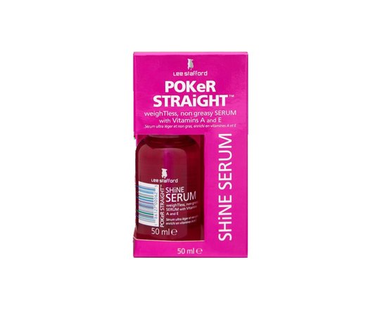 Сыворотка для выравнивания волос Lee Stafford Poker Straight Serum, 50 ml, изображение 4