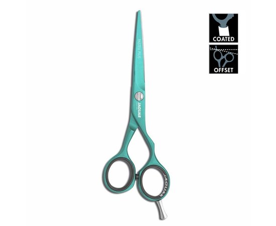 Ножницы парикмахерские Jaguar White Line Pastell Offset Mint 5.5", изображение 2
