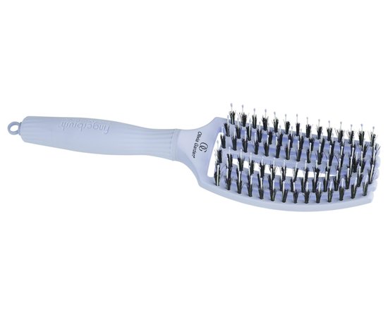 Щетка для волос синяя Olivia Garden Finger Brush Combo Medium BlueStar OGID0851, изображение 3