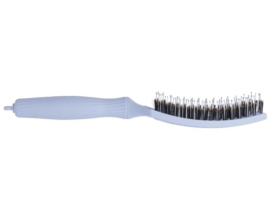 Щетка для волос синяя Olivia Garden Finger Brush Combo Medium BlueStar OGID0851, изображение 4