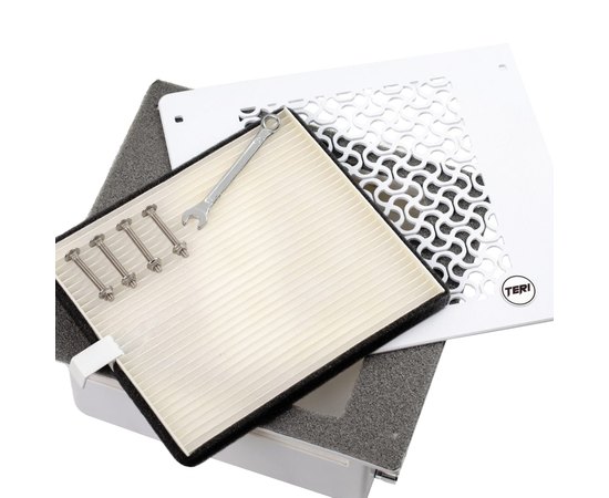 Маникюрная вытяжка с НЕРА фильтром Teri 500, изображение 4