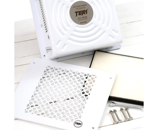 Маникюрная вытяжка с НЕРА фильтром Teri 500, изображение 5